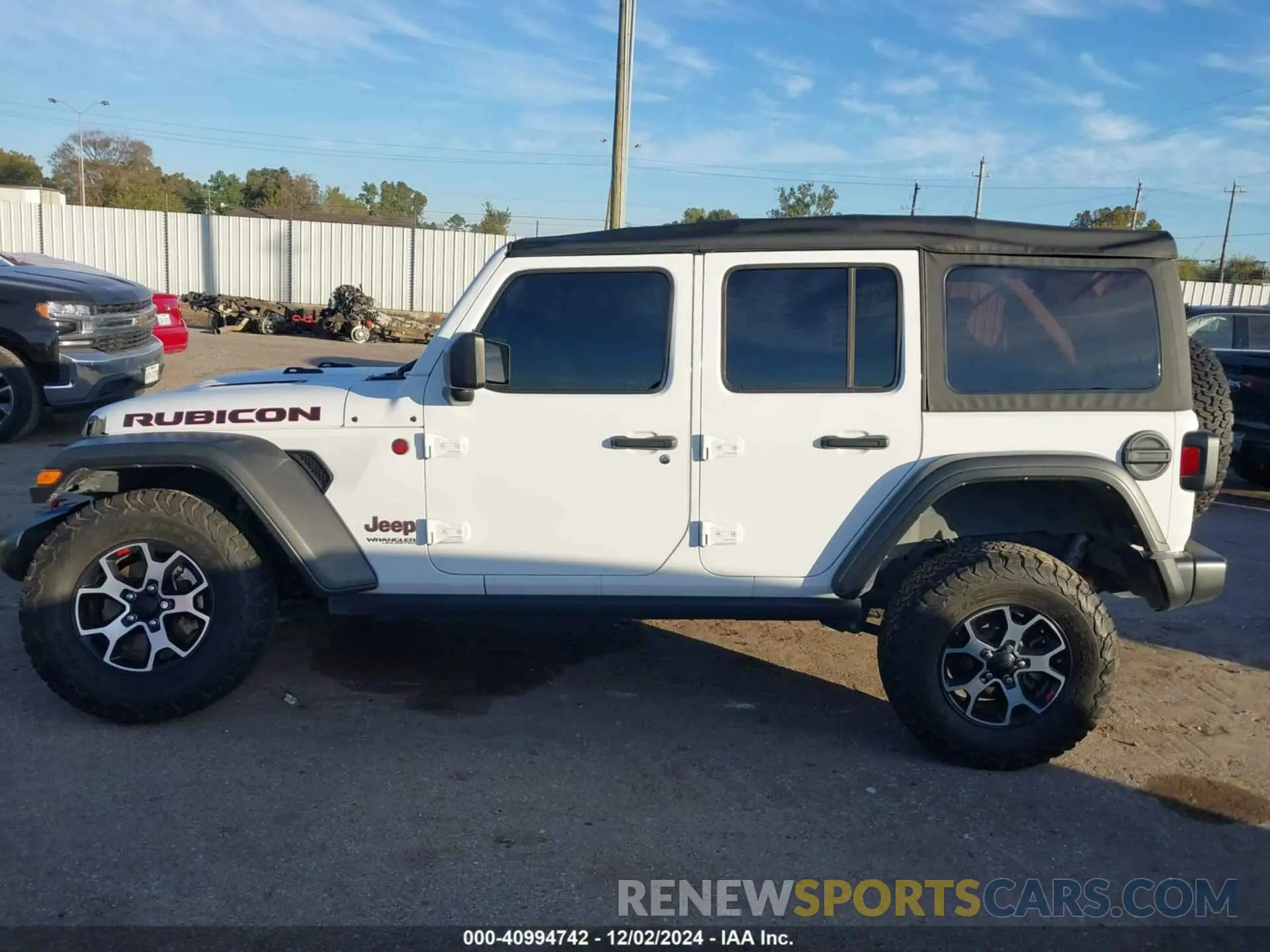 14 fotografías del automóvil dañado 1C4HJXFN4NW123803 JEEP WRANGLER UNLIMITED 2022