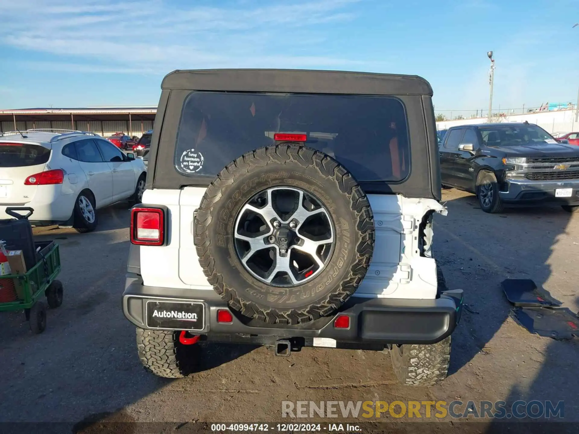 16 fotografías del automóvil dañado 1C4HJXFN4NW123803 JEEP WRANGLER UNLIMITED 2022