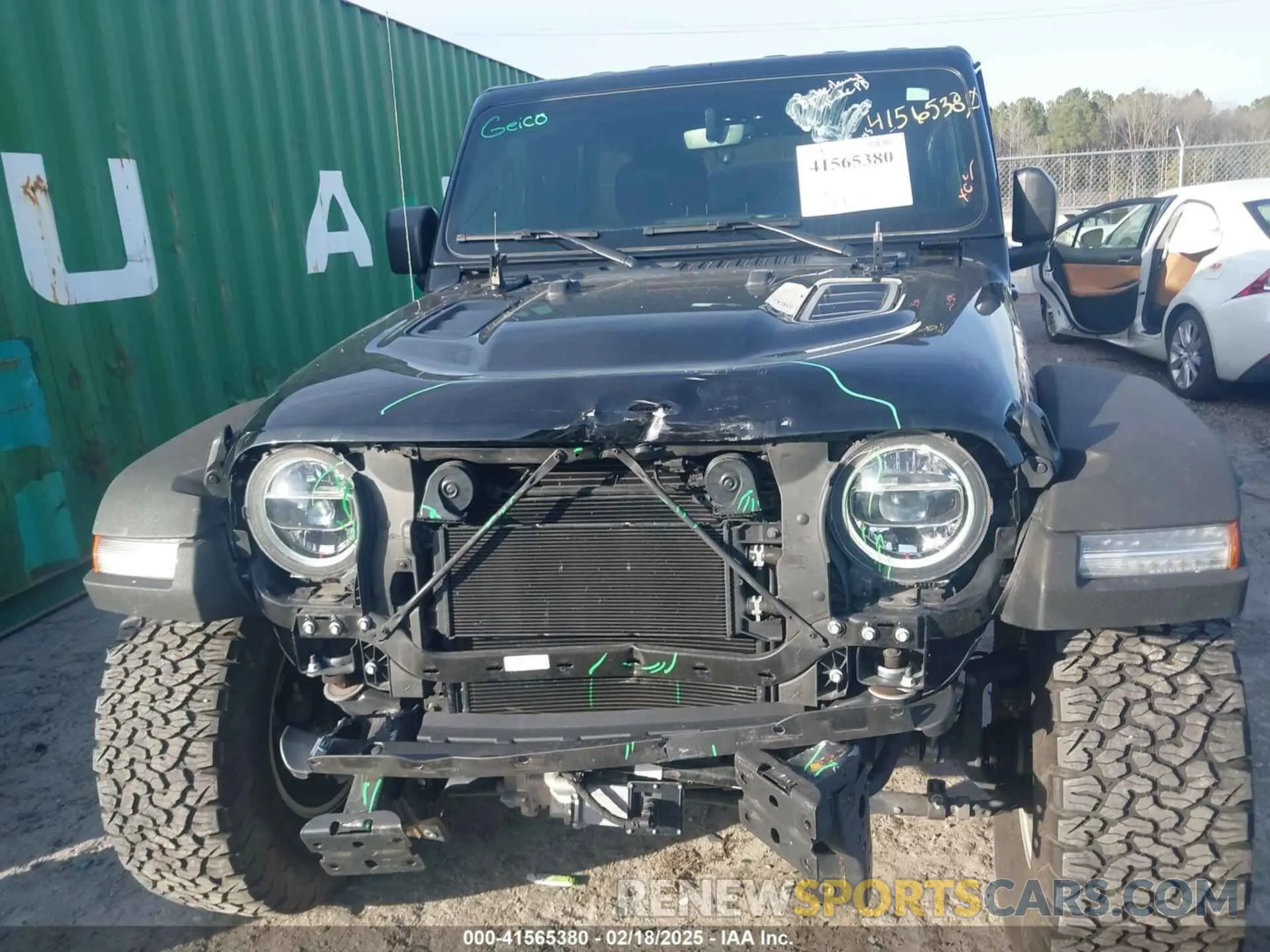 13 fotografías del automóvil dañado 1C4JJXFG9NW264028 JEEP WRANGLER UNLIMITED 2022