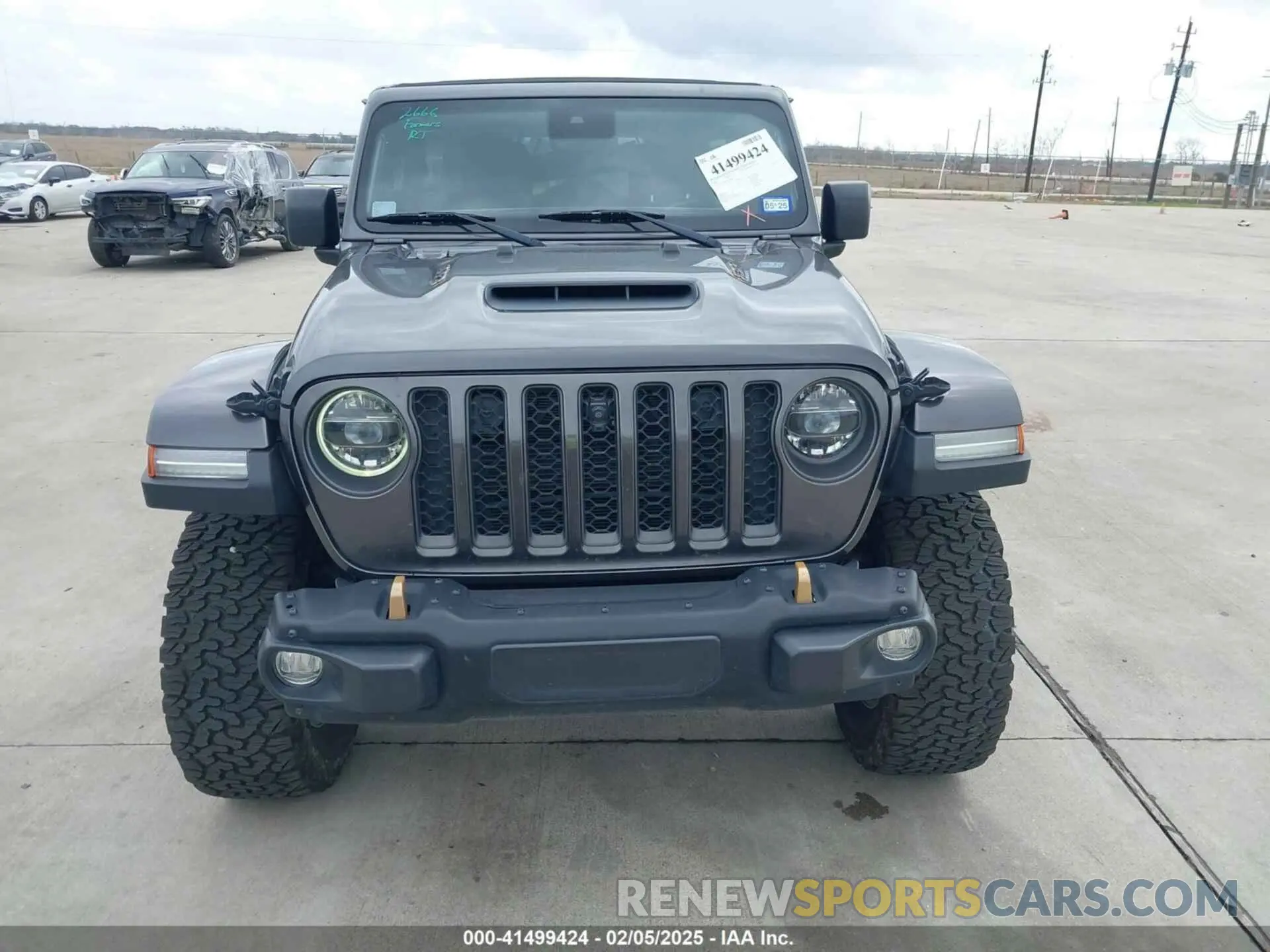 12 fotografías del automóvil dañado 1C4JJXSJXNW102670 JEEP WRANGLER UNLIMITED 2022