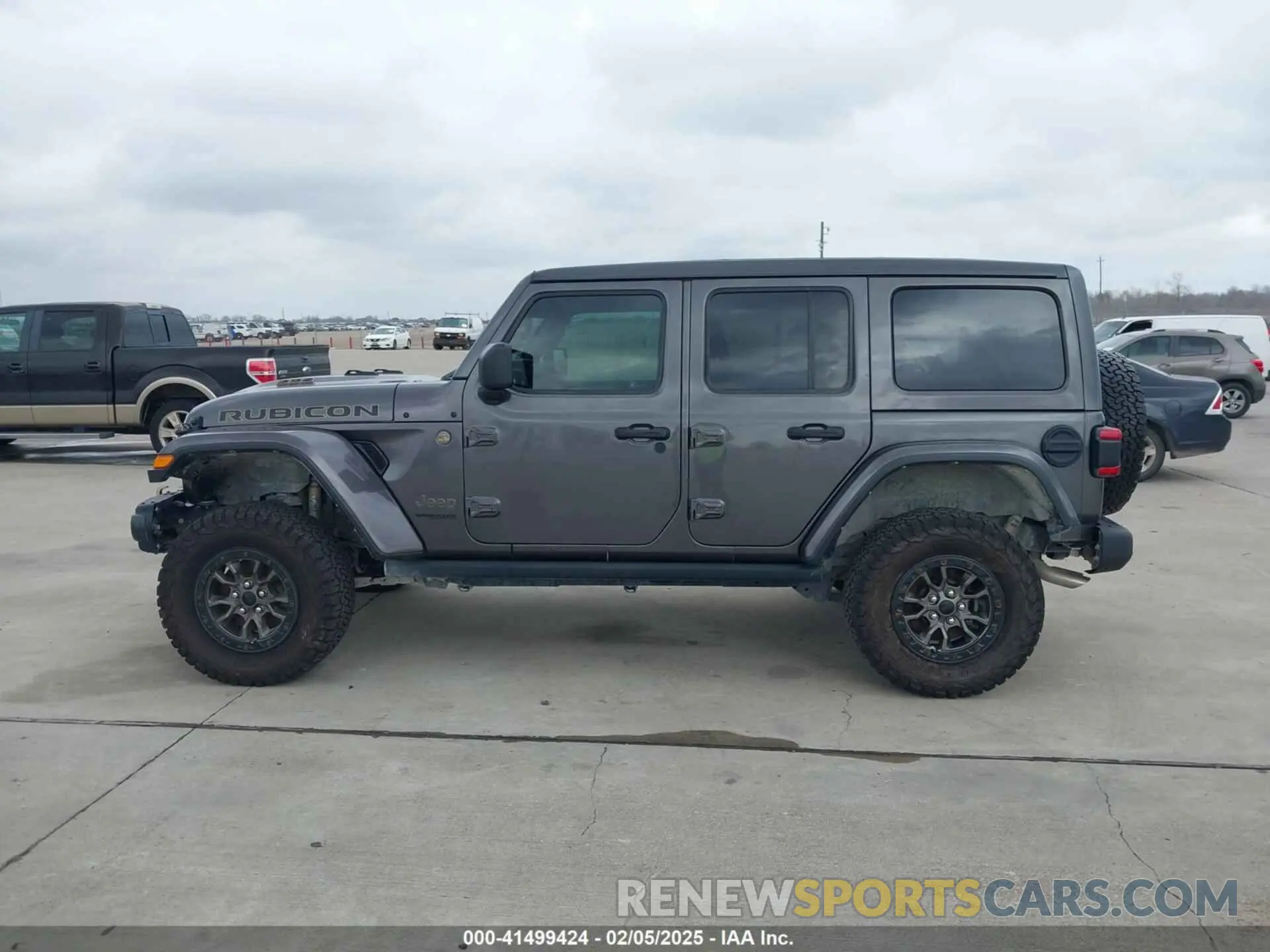 14 fotografías del automóvil dañado 1C4JJXSJXNW102670 JEEP WRANGLER UNLIMITED 2022
