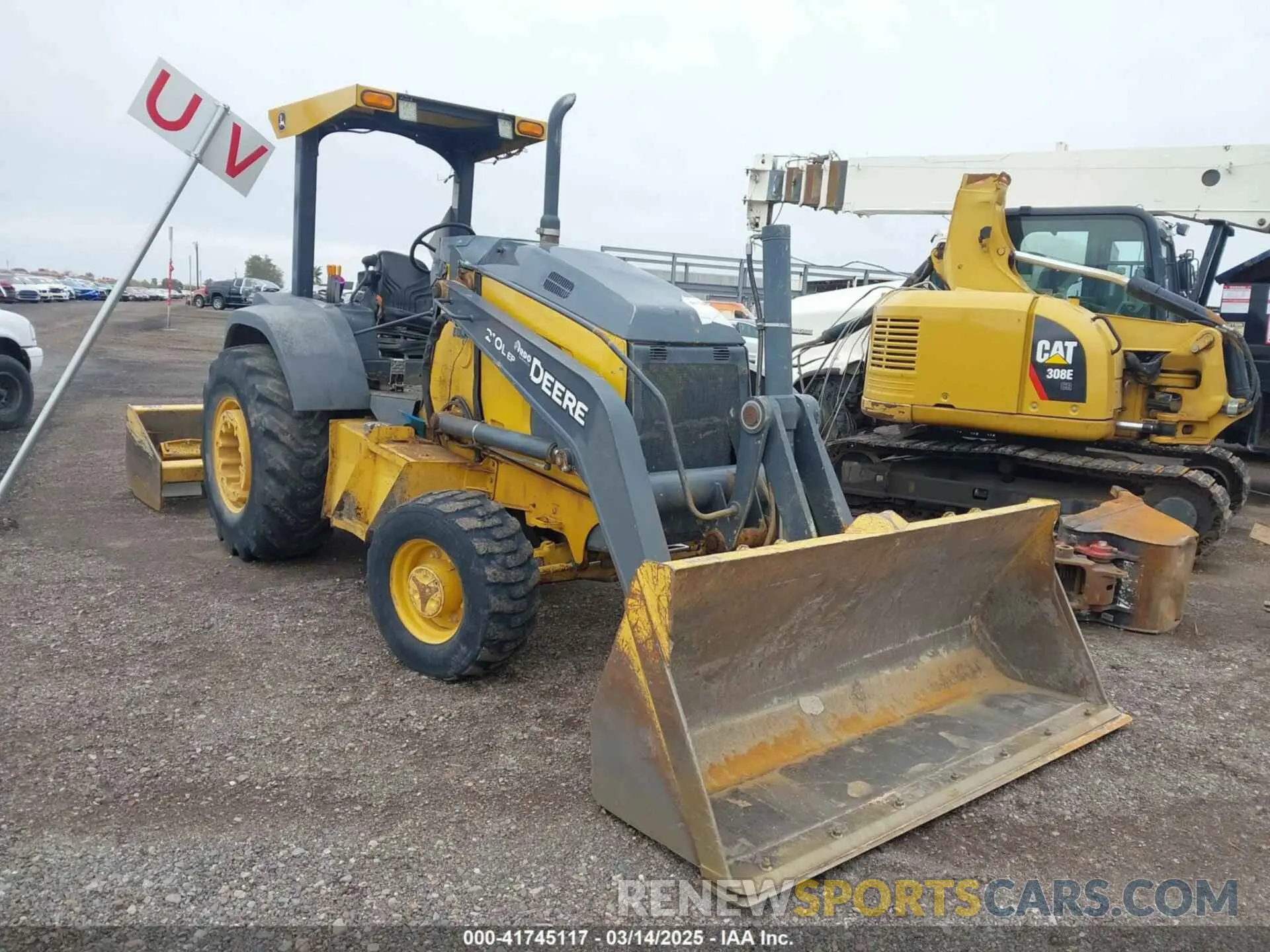 1 fotografías del automóvil dañado 1T8210ELKFJ893049 JOHN DEERE 210LJ SKIP LOADER 2021