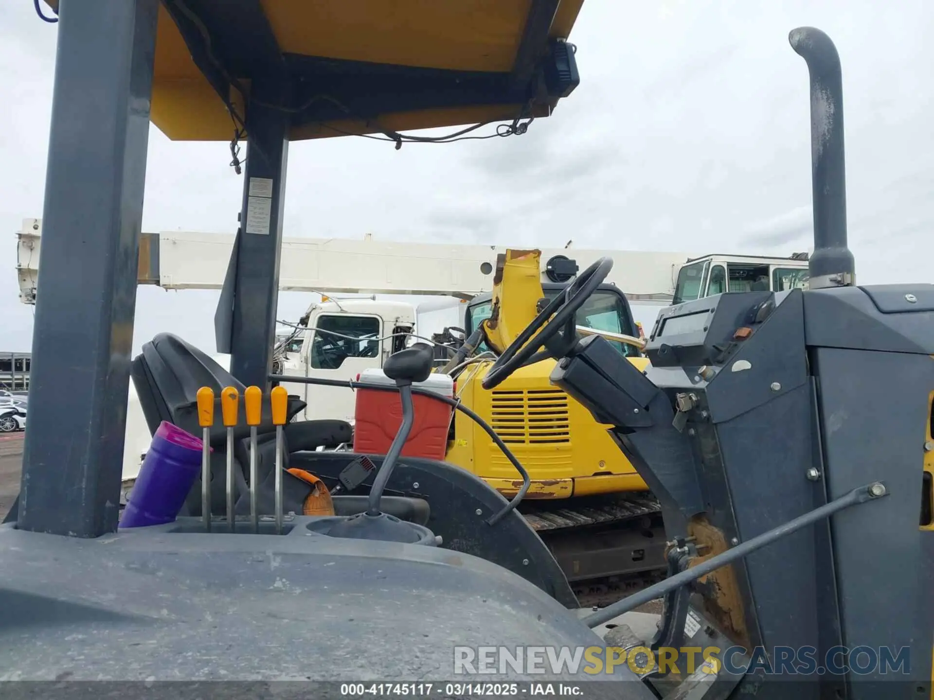 5 fotografías del automóvil dañado 1T8210ELKFJ893049 JOHN DEERE 210LJ SKIP LOADER 2021