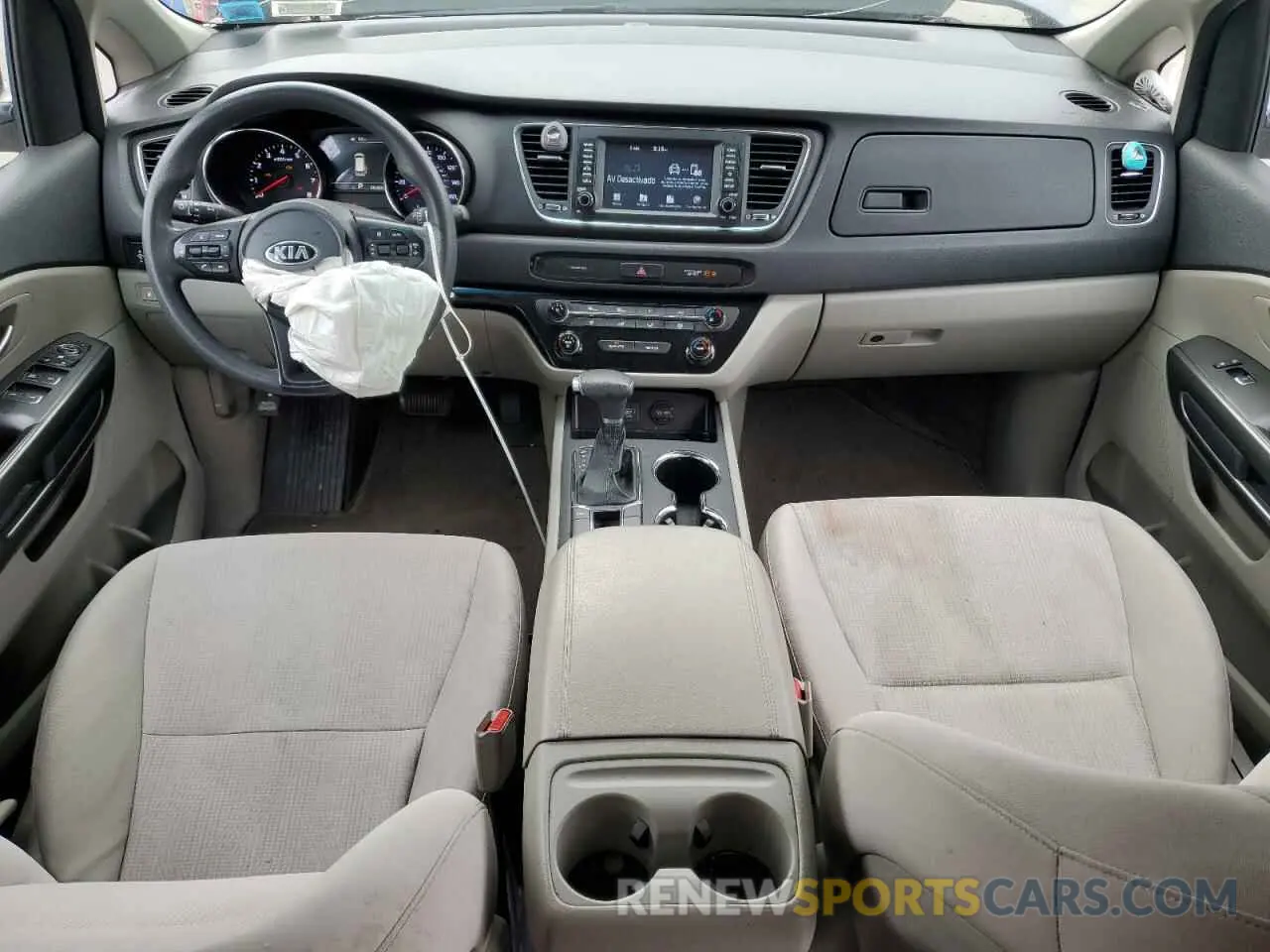 8 fotografías del automóvil dañado KNDMB5C13K6564982 KIA All Models 2019