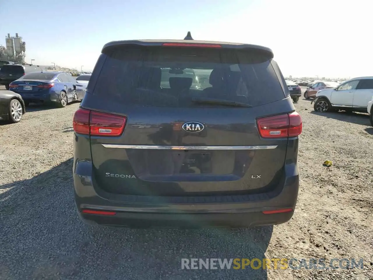 6 fotografías del automóvil dañado KNDMB5C11M6673086 KIA All Models 2021