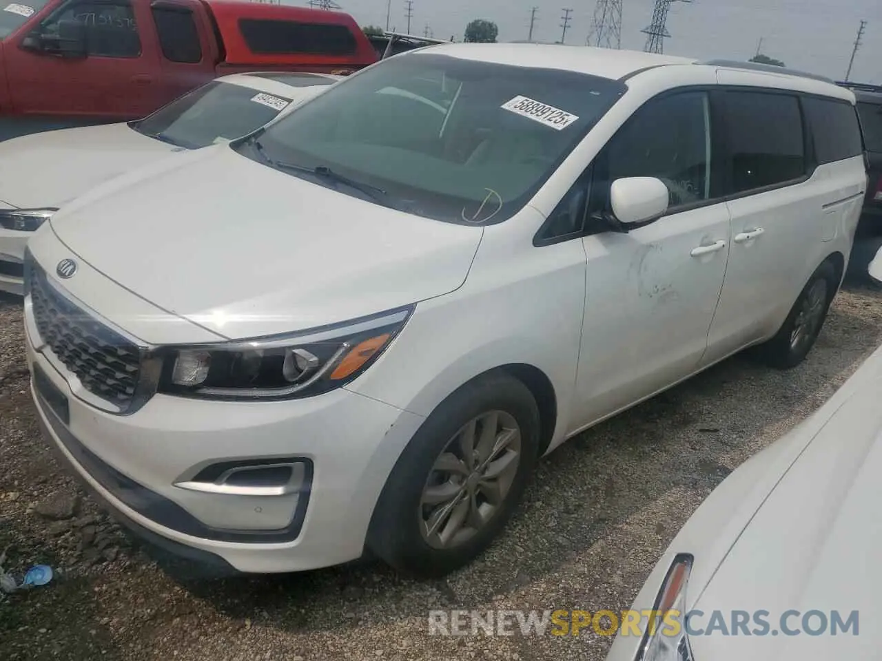 1 fotografías del automóvil dañado KNDMB5C17M6673366 KIA All Models 2021