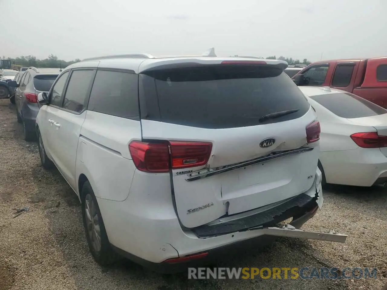 2 fotografías del automóvil dañado KNDMB5C17M6673366 KIA All Models 2021