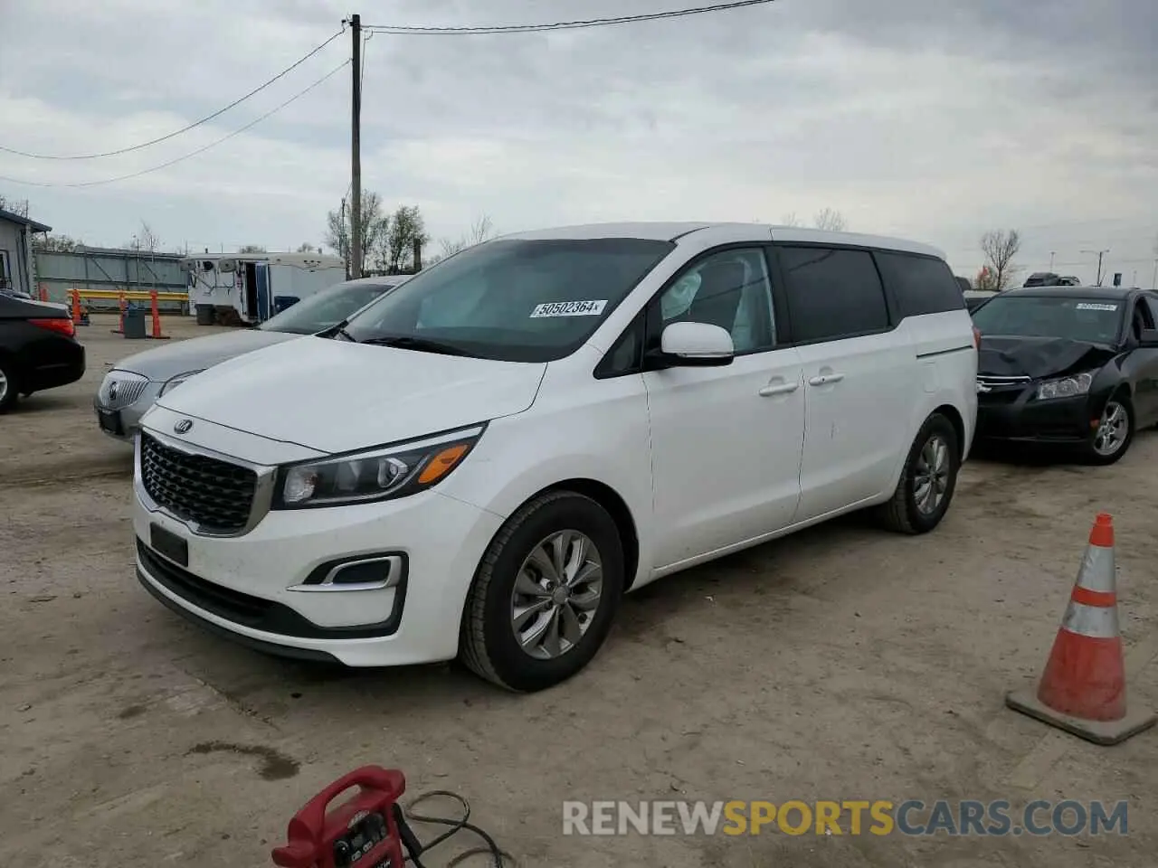1 fotografías del automóvil dañado KNDMB5C1XM6668632 KIA All Models 2021