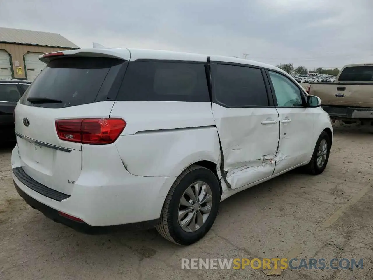 3 fotografías del automóvil dañado KNDMB5C1XM6668632 KIA All Models 2021