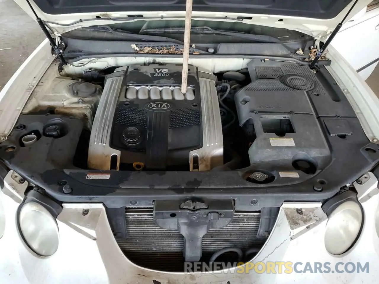 11 fotografías del automóvil dañado KNALD124865092006 KIA AMANTI 2019