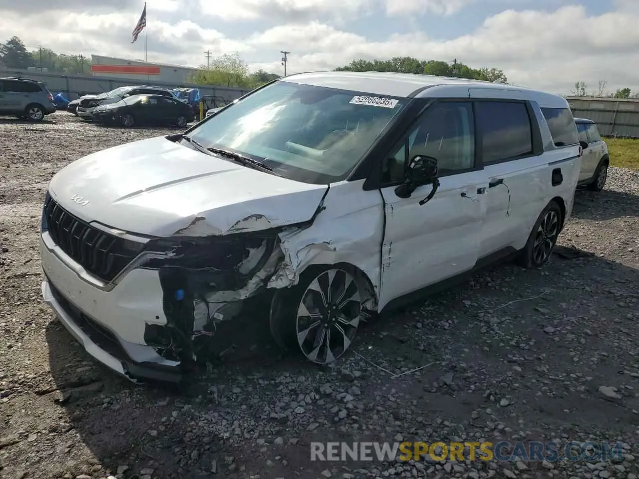 1 fotografías del automóvil dañado KNDNC5H30P6297805 KIA CARNIVAL E 2023