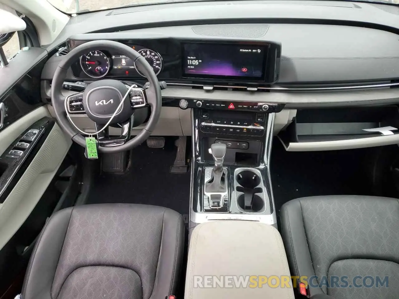 8 fotografías del automóvil dañado KNDNC5H35R6431081 KIA CARNIVAL E 2024