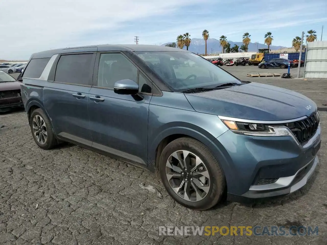 4 fotografías del automóvil dañado KNDNC5H35R6449368 KIA CARNIVAL E 2024
