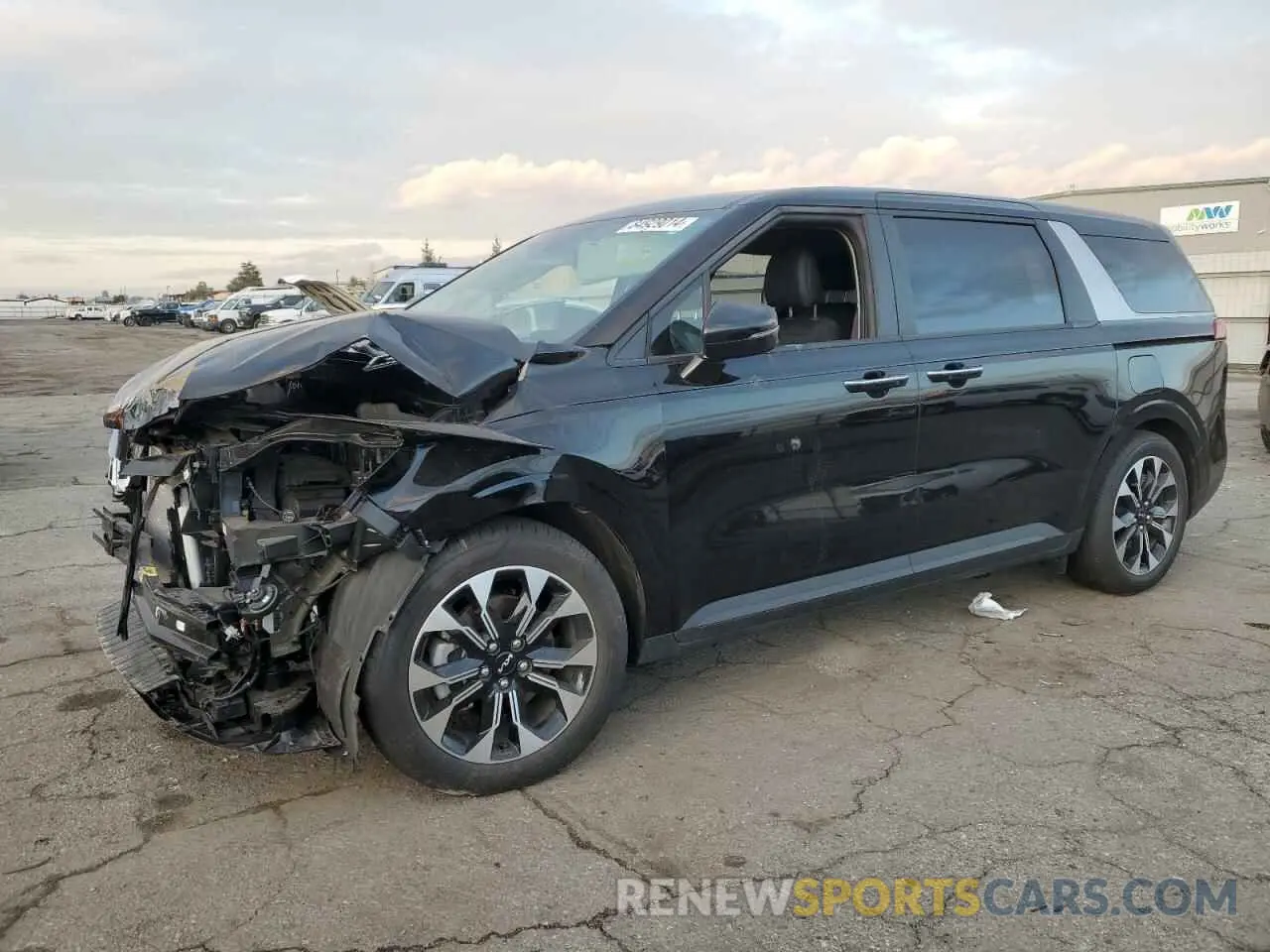 1 fotografías del automóvil dañado KNDNC5H37R6442471 KIA CARNIVAL E 2024