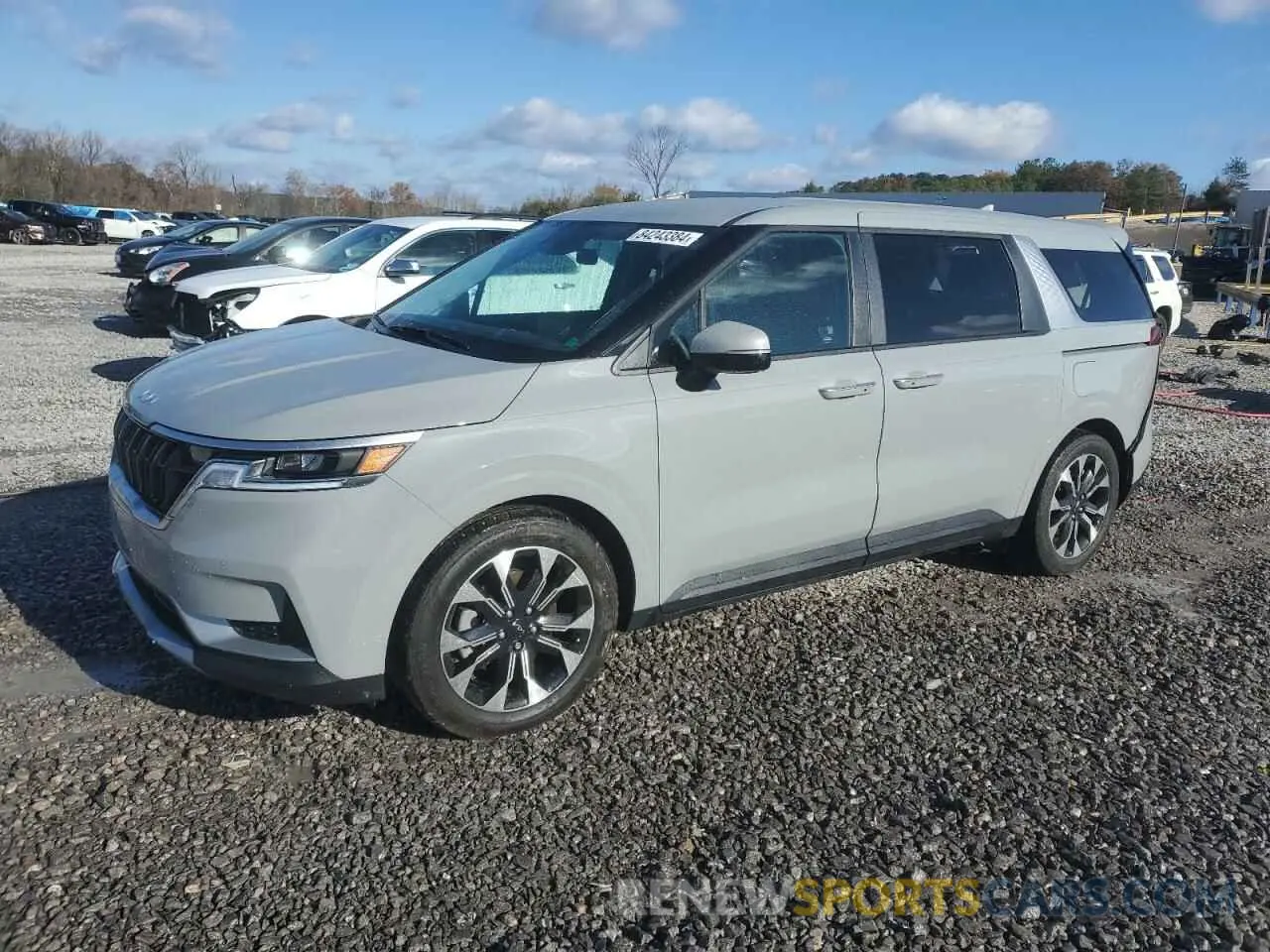 1 fotografías del automóvil dañado KNDNC5H3XR6433473 KIA CARNIVAL E 2024