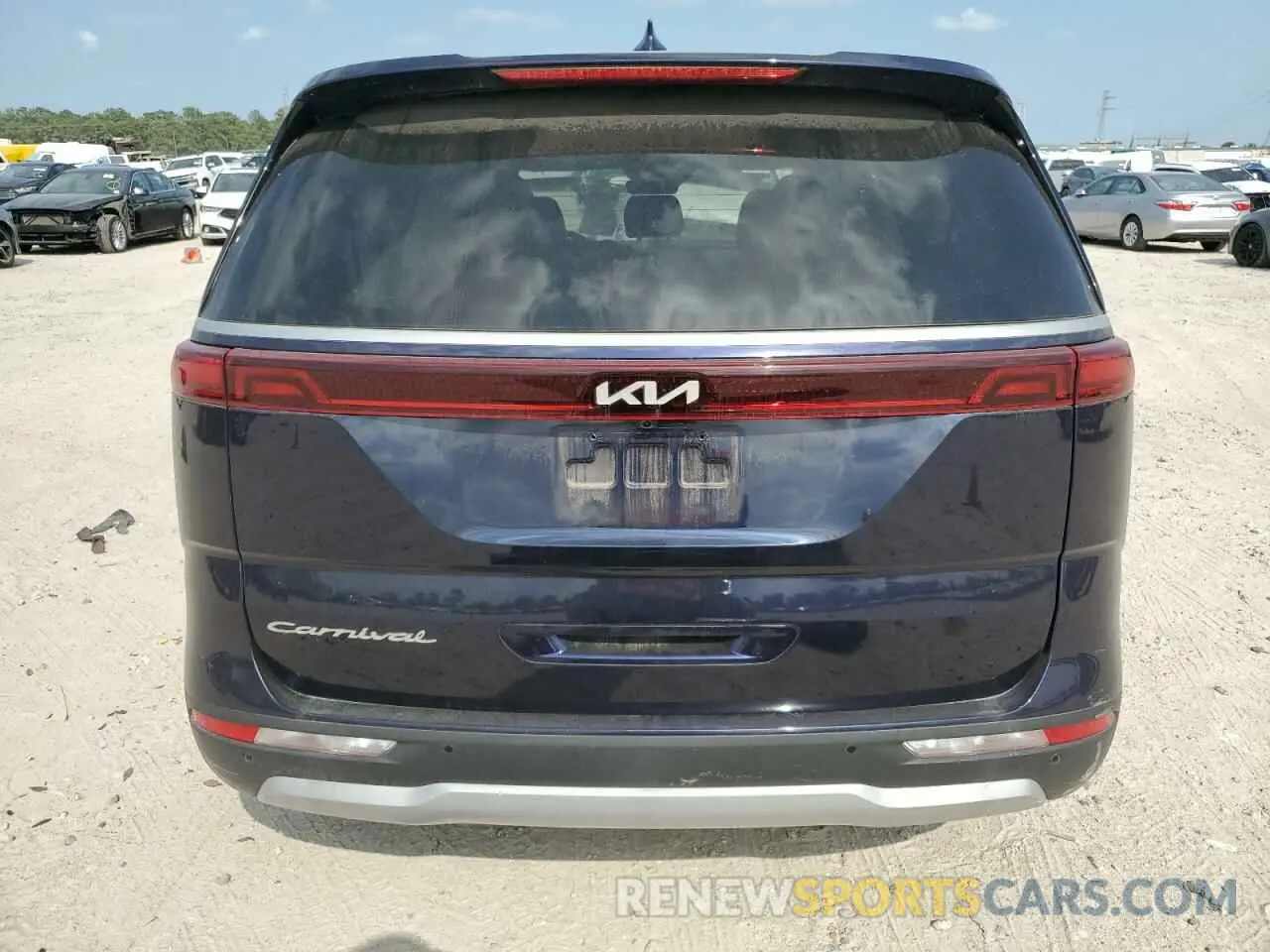 6 fotografías del automóvil dañado KNDNB4H30N6135991 KIA CARNIVAL L 2022