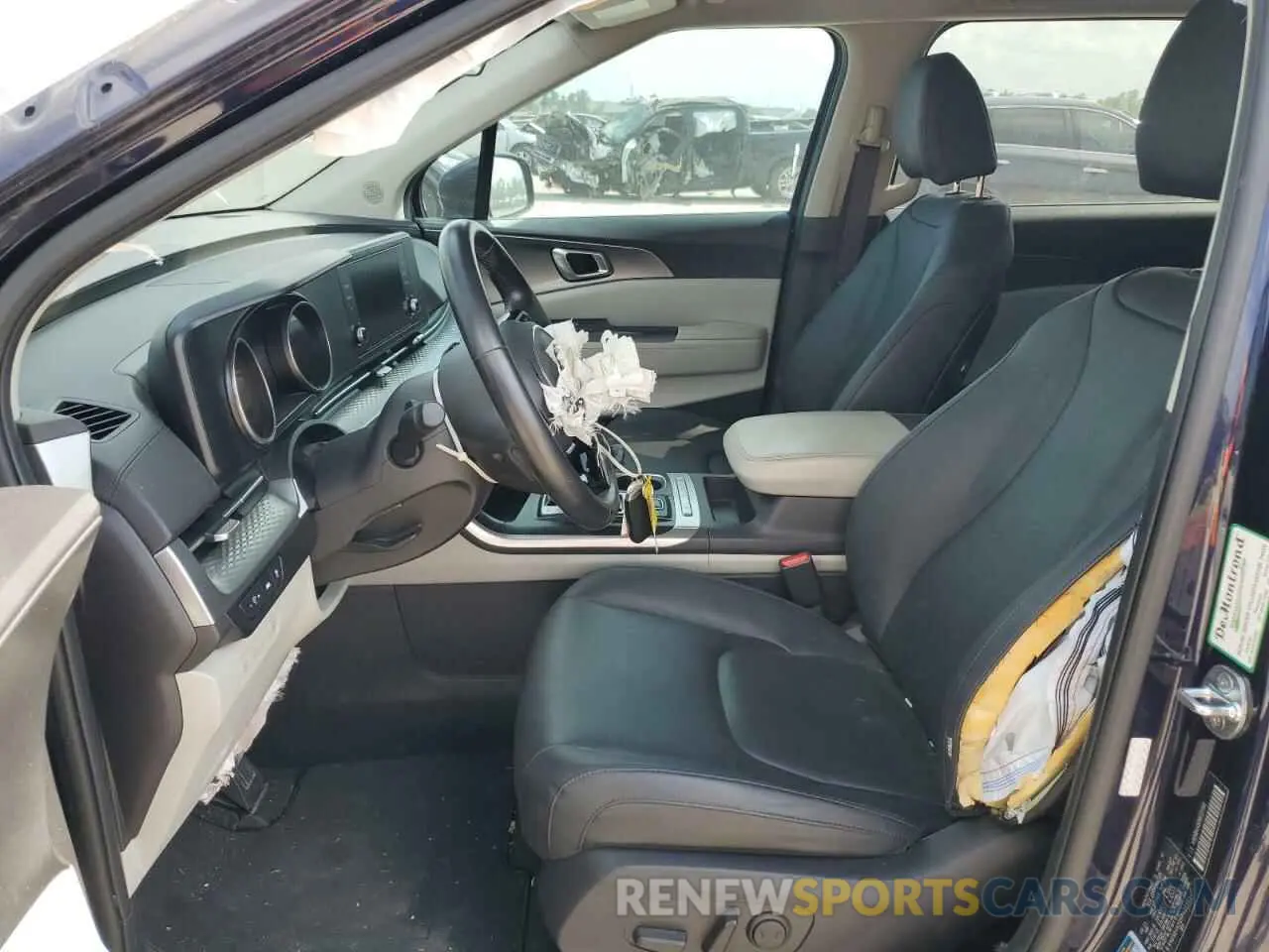 7 fotografías del automóvil dañado KNDNB4H30N6135991 KIA CARNIVAL L 2022