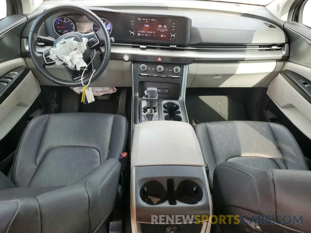 8 fotografías del automóvil dañado KNDNB4H30N6135991 KIA CARNIVAL L 2022