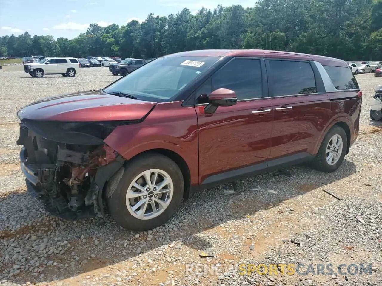 1 fotografías del automóvil dañado KNDNB4H31N6109352 KIA CARNIVAL L 2022