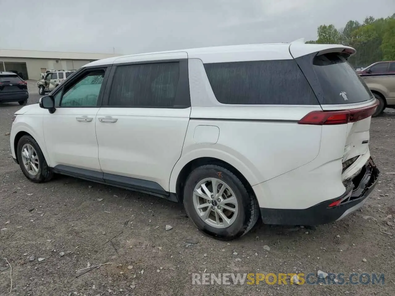 2 fotografías del automóvil dañado KNDNB4H33N6103374 KIA CARNIVAL L 2022