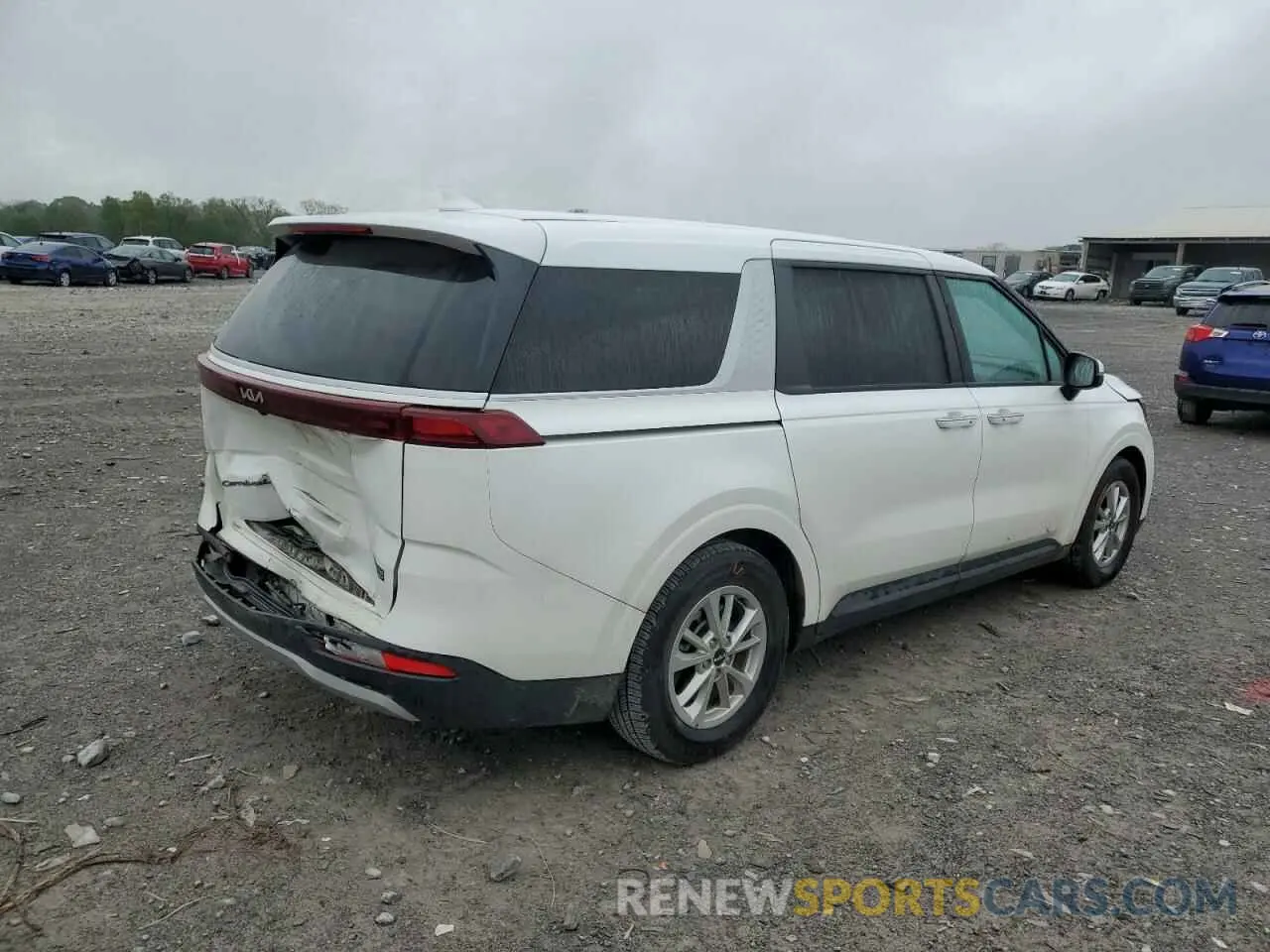 3 fotografías del automóvil dañado KNDNB4H33N6103374 KIA CARNIVAL L 2022