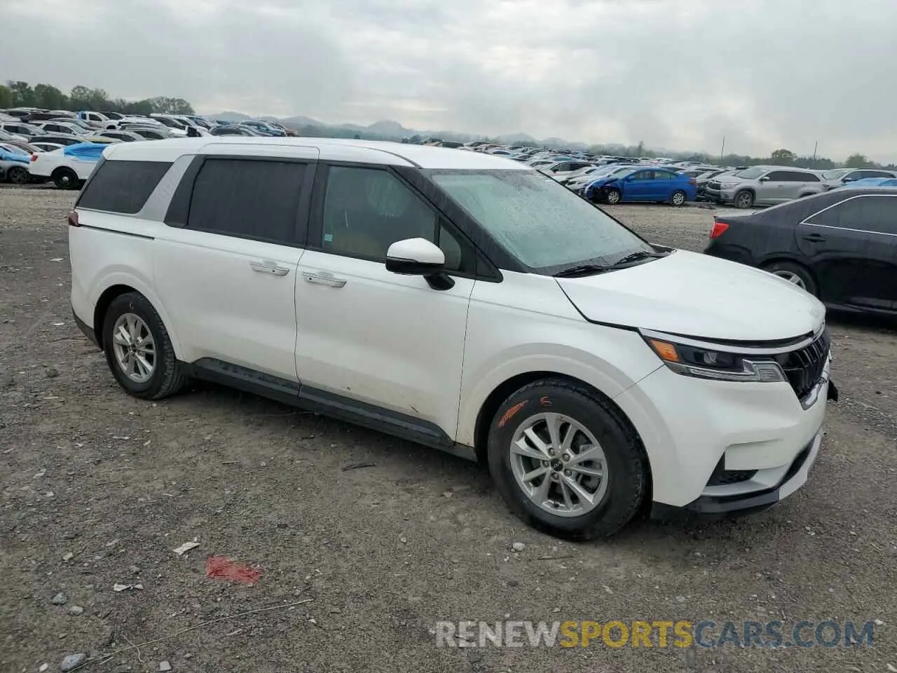 4 fotografías del automóvil dañado KNDNB4H33N6103374 KIA CARNIVAL L 2022