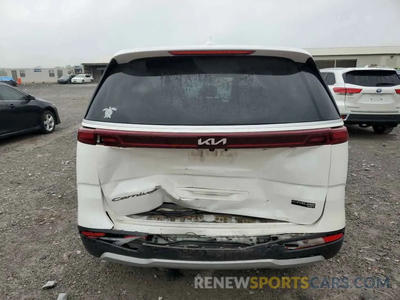 6 fotografías del automóvil dañado KNDNB4H33N6103374 KIA CARNIVAL L 2022