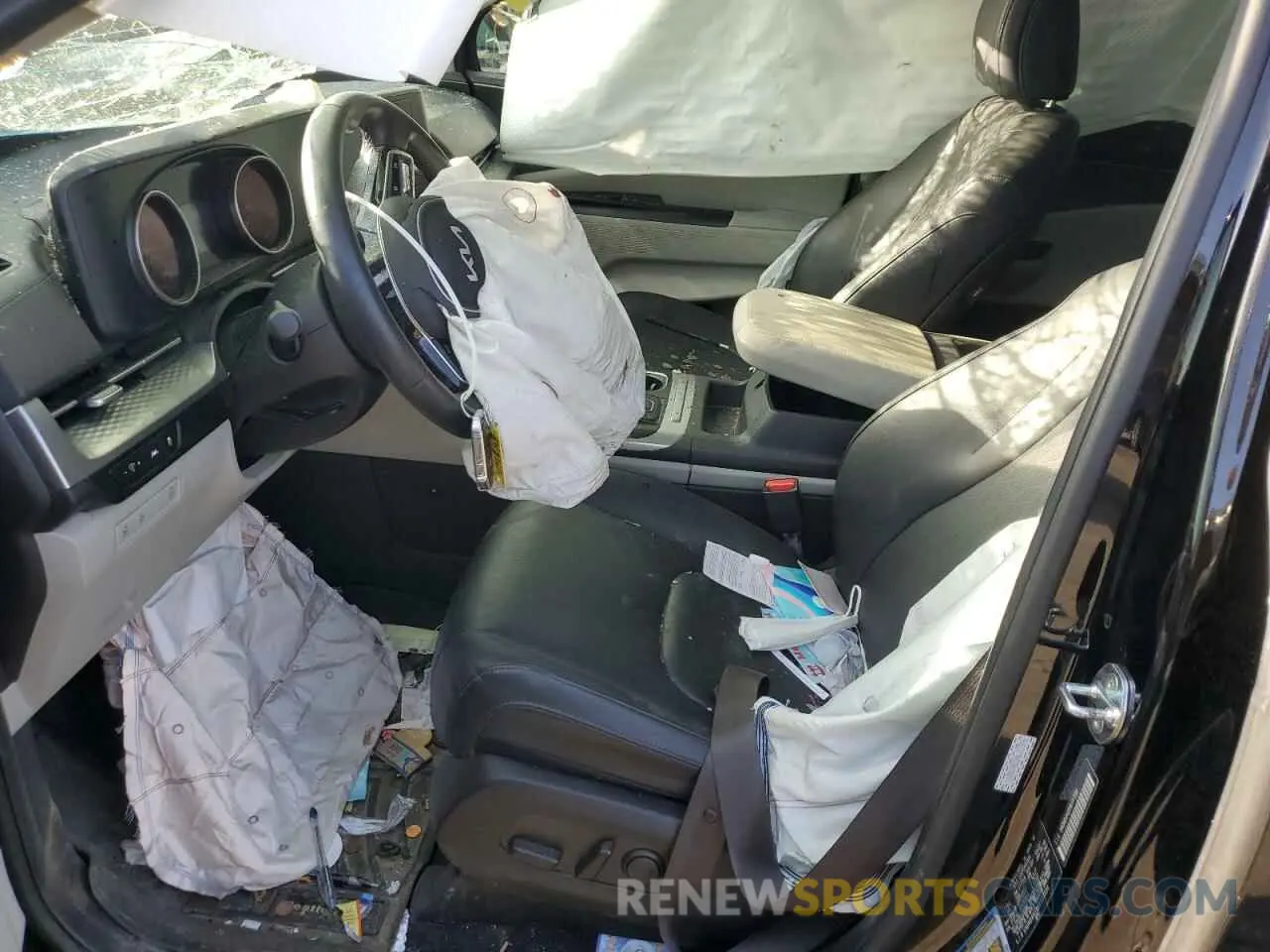 7 fotografías del automóvil dañado KNDNB4H35N6157596 KIA CARNIVAL L 2022