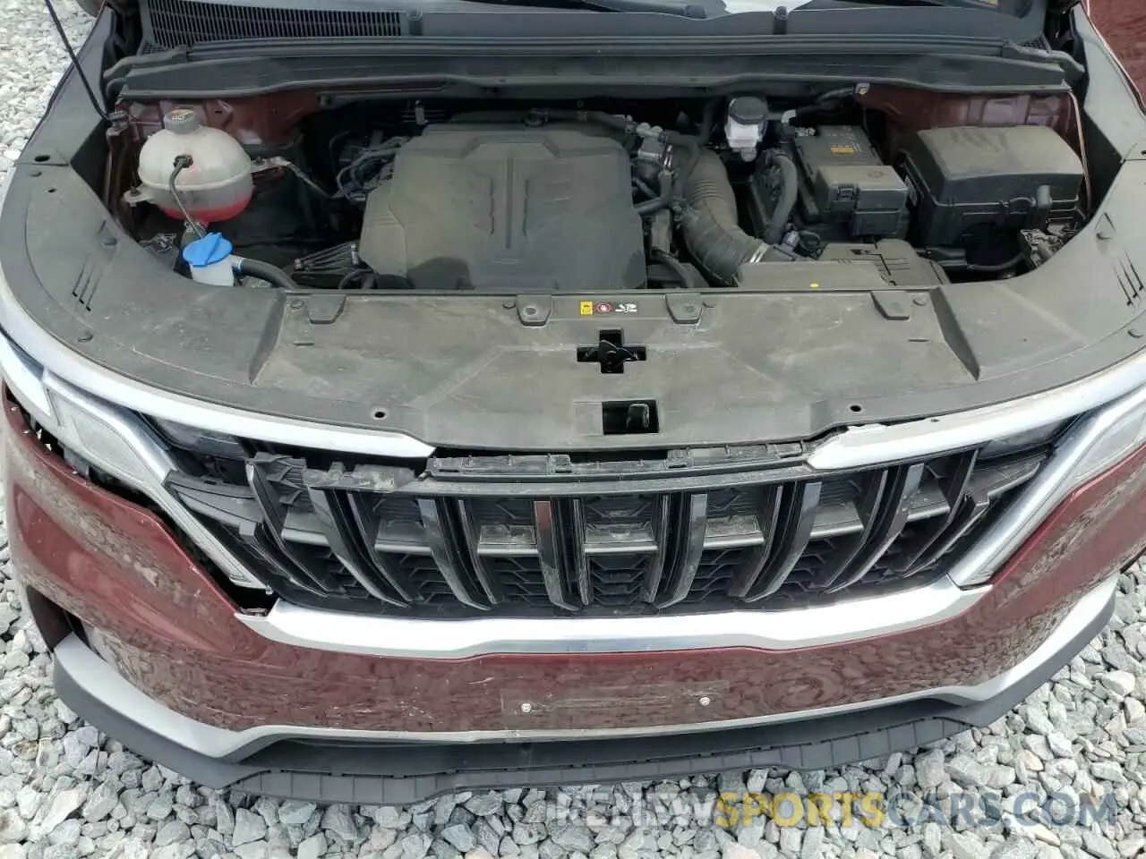 12 fotografías del automóvil dañado KNDNB4H38N6092503 KIA CARNIVAL L 2022