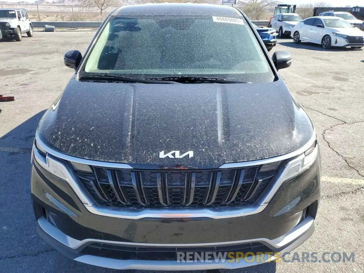 5 fotografías del automóvil dañado KNDNB4H39N6158105 KIA CARNIVAL L 2022