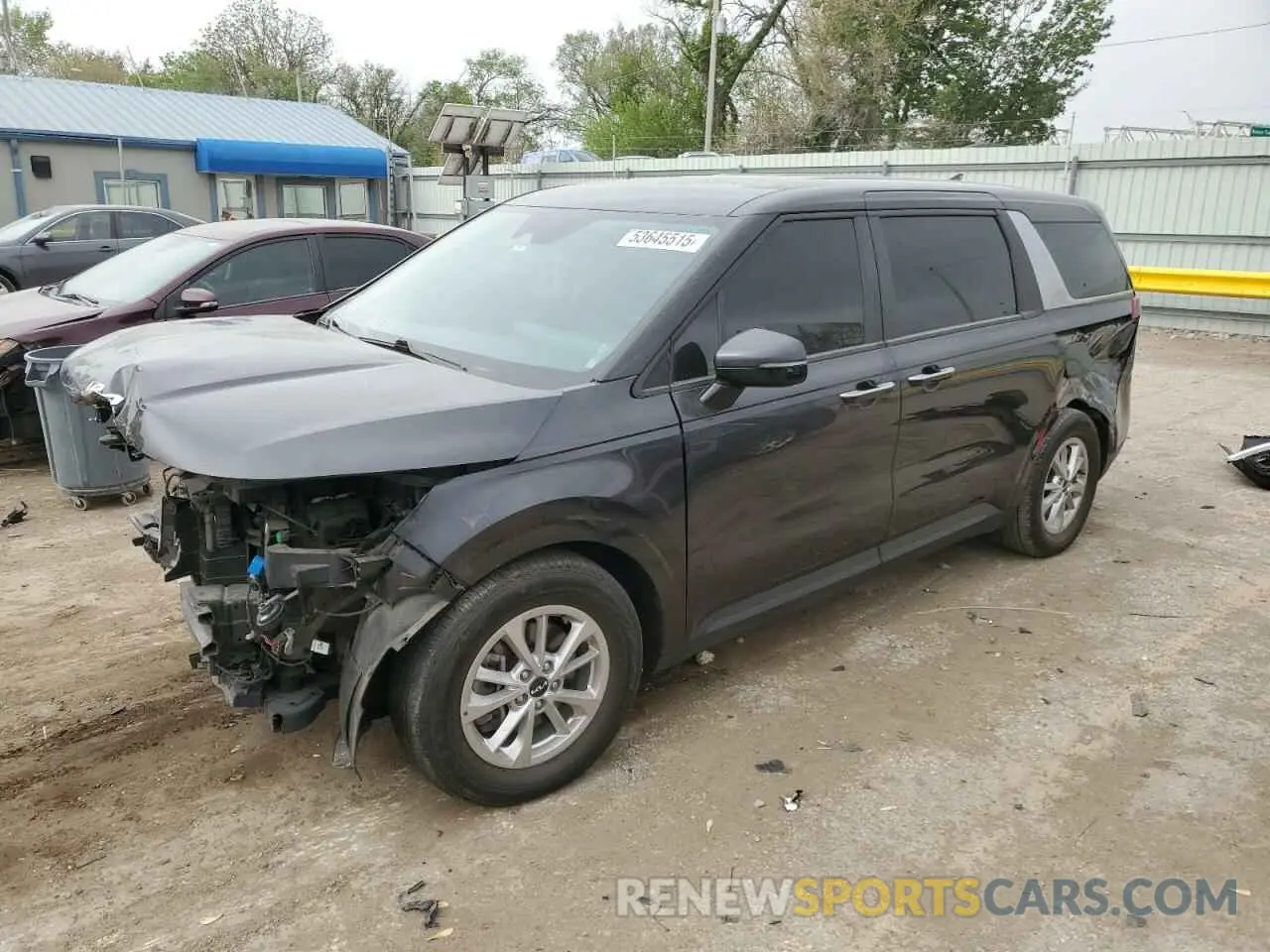 1 fotografías del automóvil dañado KNDNB4H3XN6096858 KIA CARNIVAL L 2022