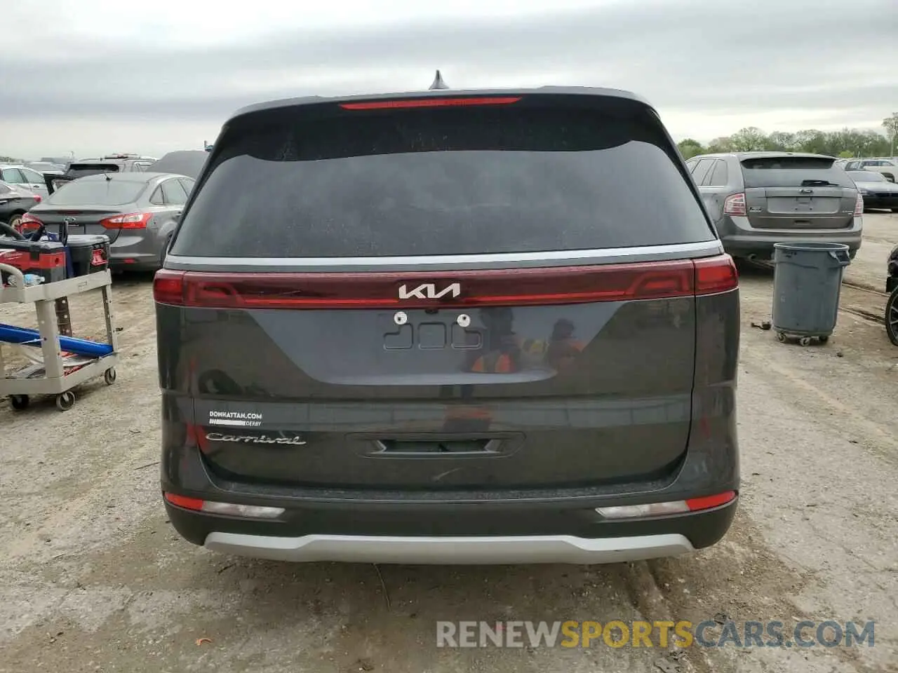 6 fotografías del automóvil dañado KNDNB4H3XN6096858 KIA CARNIVAL L 2022