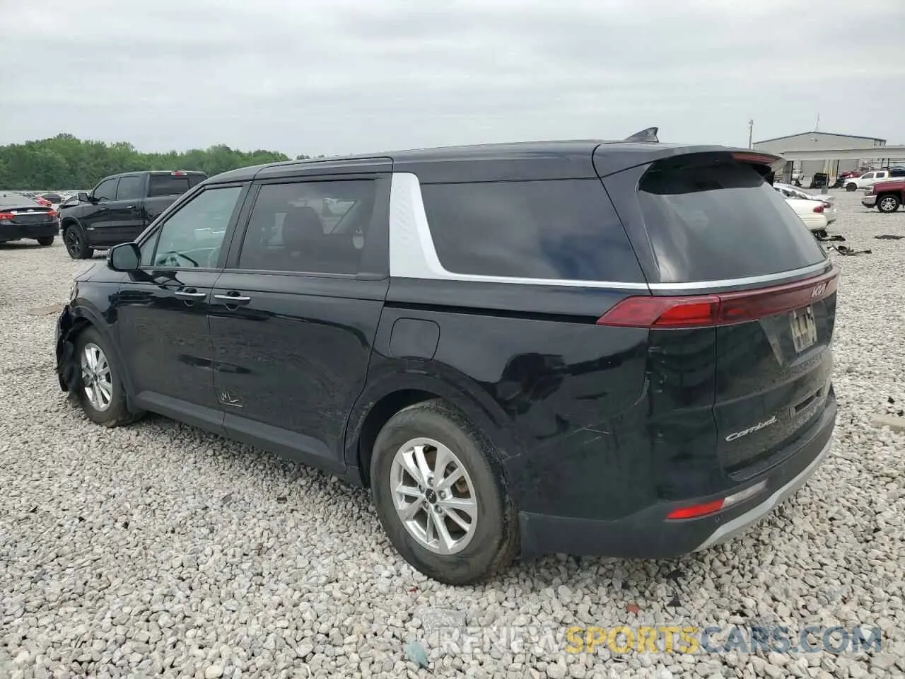 2 fotografías del automóvil dañado KNDNB4H3XN6114727 KIA CARNIVAL L 2022