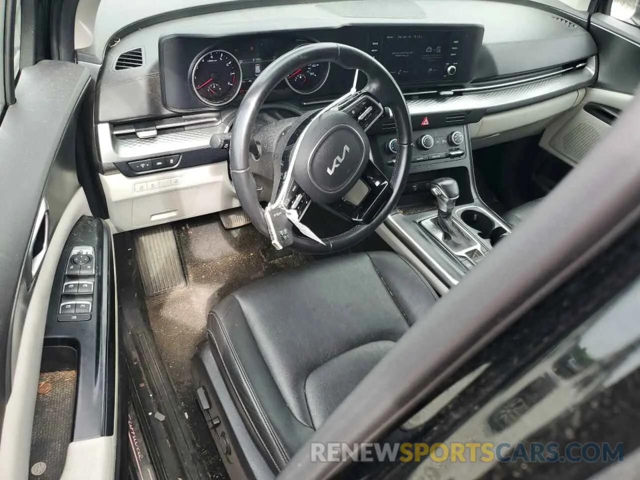 8 fotografías del automóvil dañado KNDNB4H3XN6114727 KIA CARNIVAL L 2022