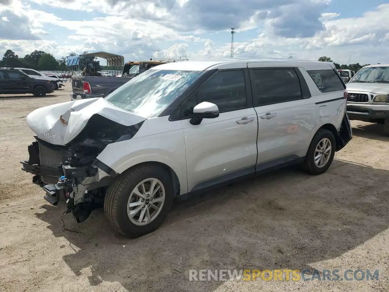1 fotografías del automóvil dañado KNDNB4H3XN6167332 KIA CARNIVAL L 2022