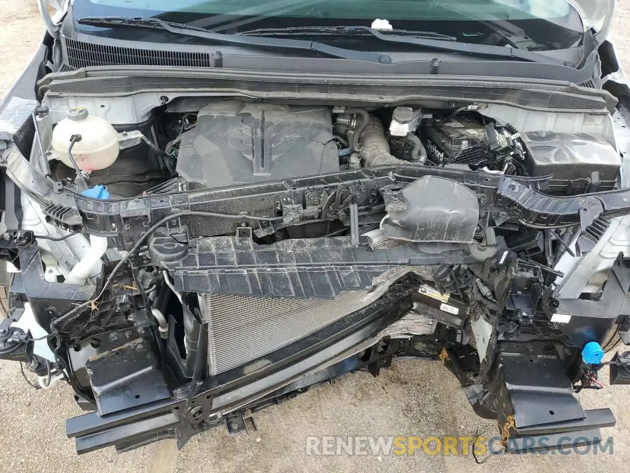 12 fotografías del automóvil dañado KNDNB4H3XN6167332 KIA CARNIVAL L 2022