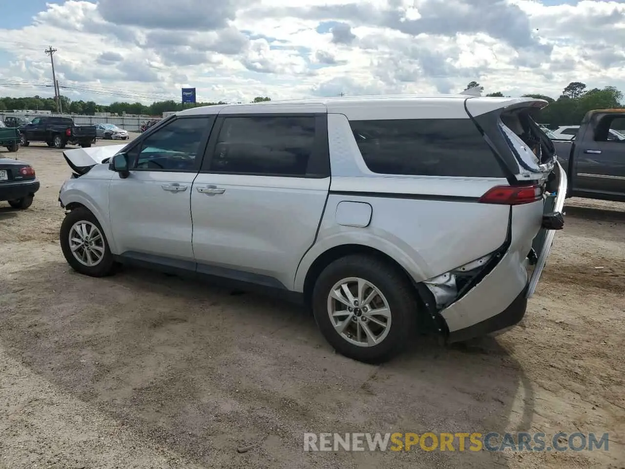 2 fotografías del automóvil dañado KNDNB4H3XN6167332 KIA CARNIVAL L 2022