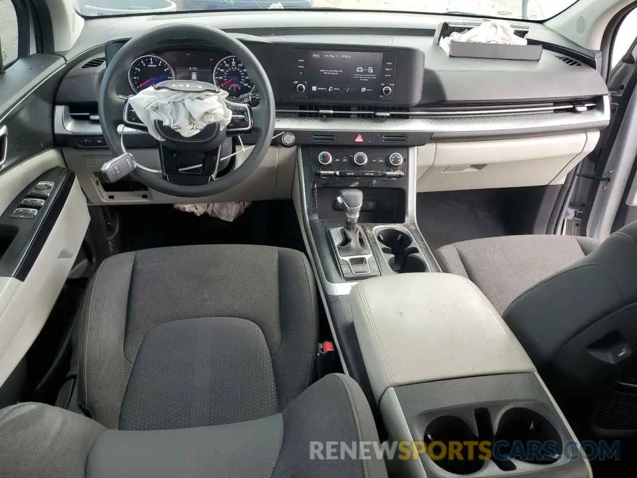8 fotografías del automóvil dañado KNDNB4H3XN6167332 KIA CARNIVAL L 2022
