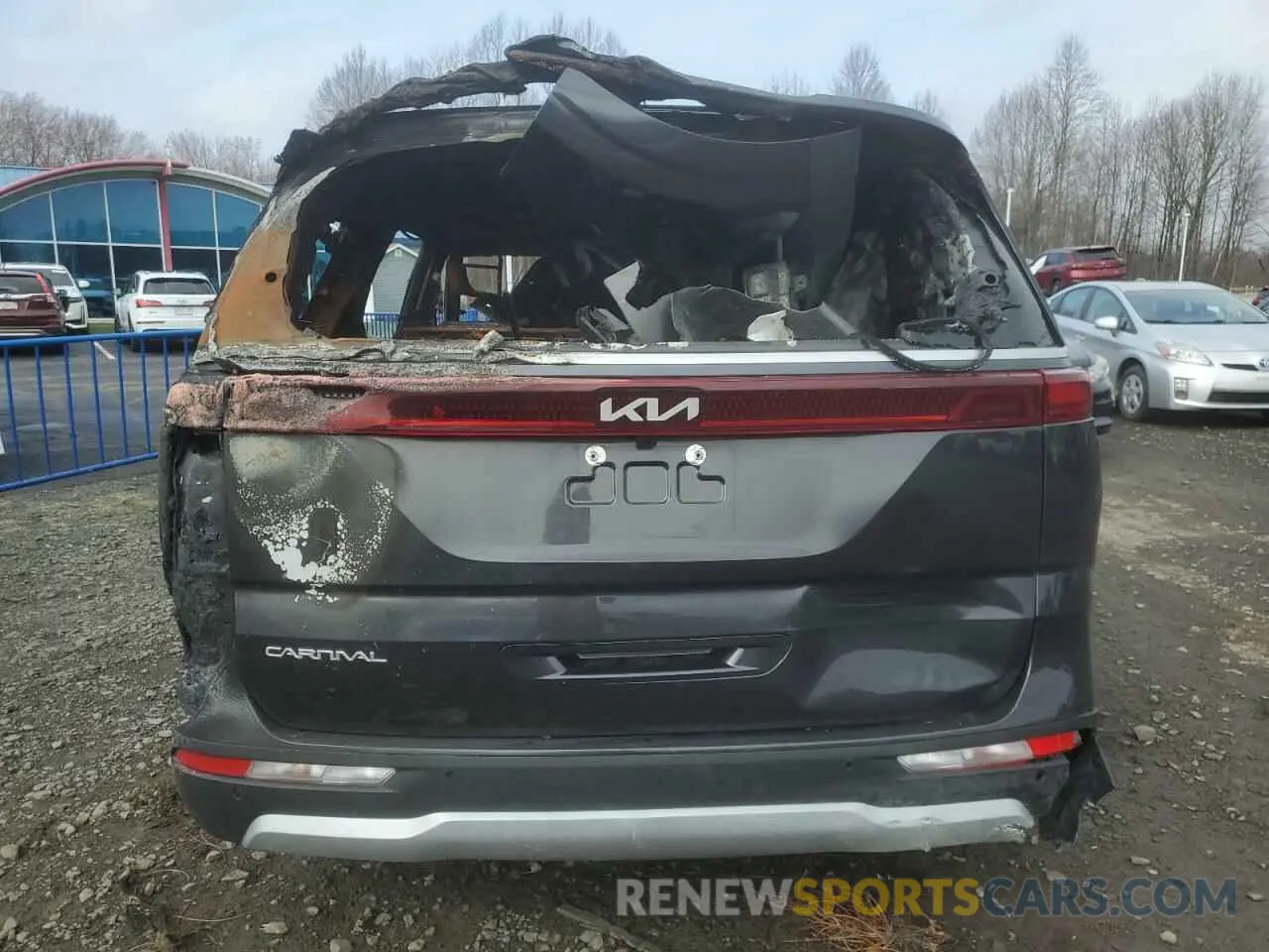 6 fotografías del automóvil dañado KNDNB4H32P6288262 KIA CARNIVAL L 2023