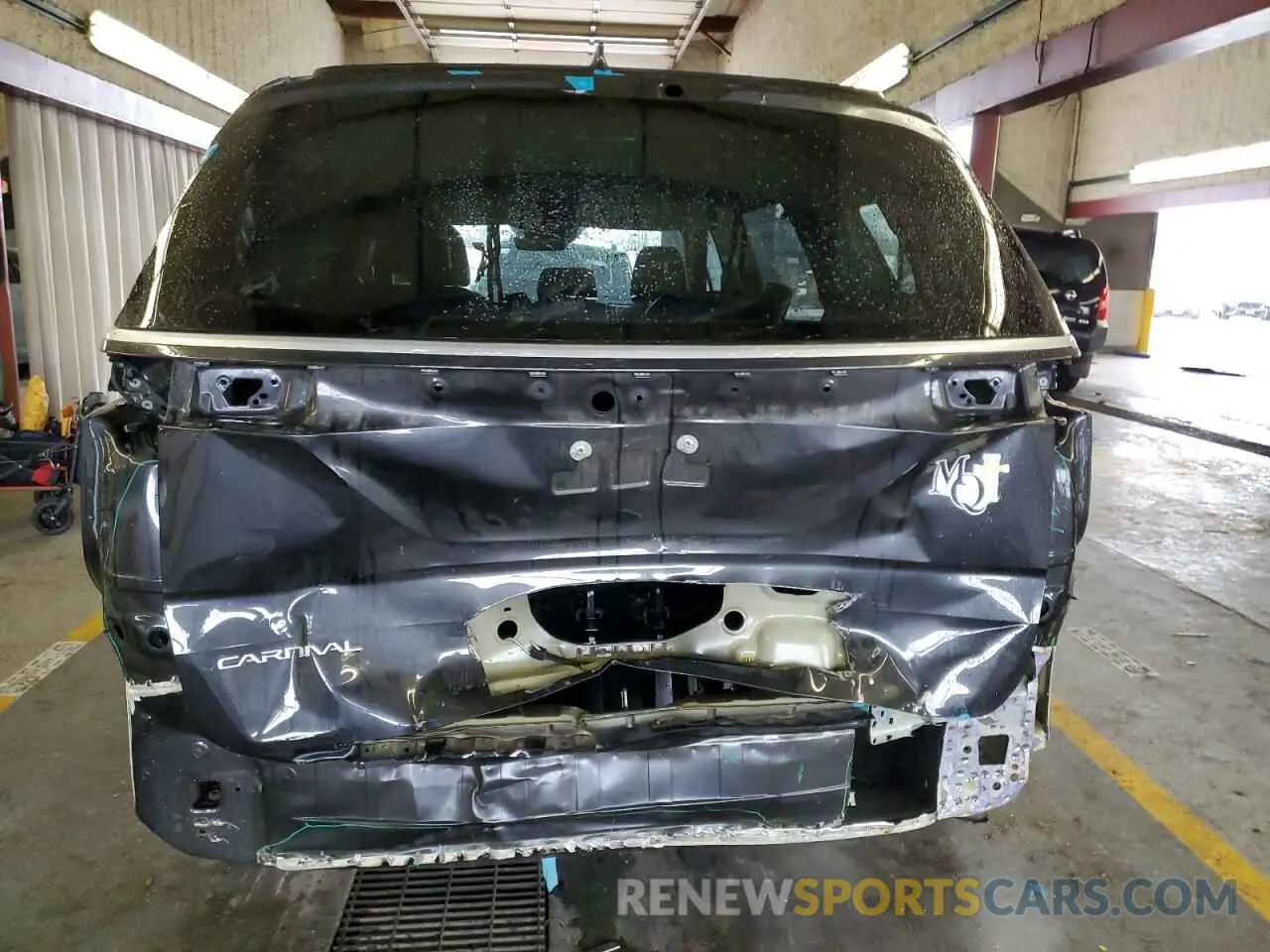 6 fotografías del automóvil dañado KNDNB4H34P6275139 KIA CARNIVAL L 2023