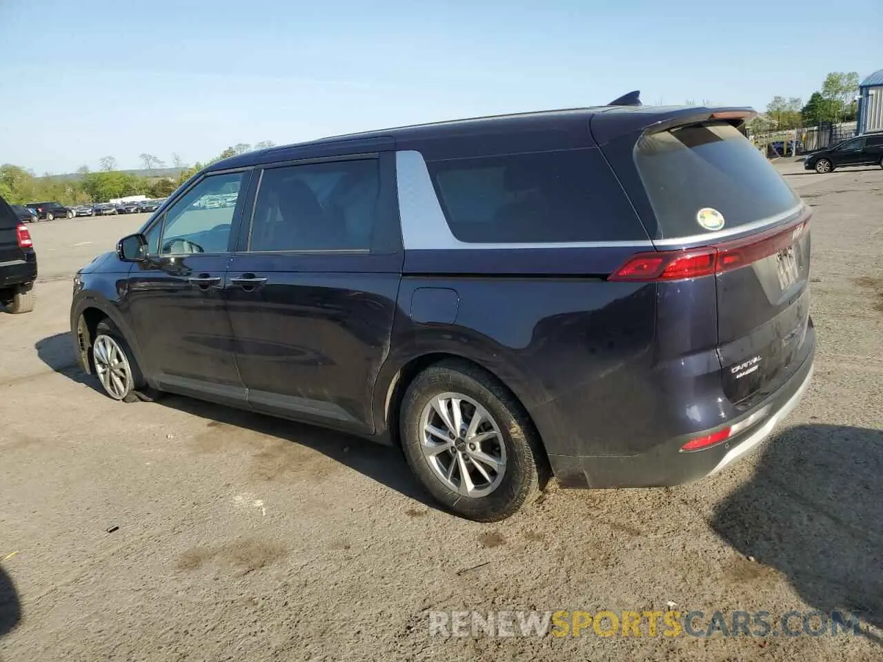 2 fotografías del automóvil dañado KNDNB4H37P6198332 KIA CARNIVAL L 2023
