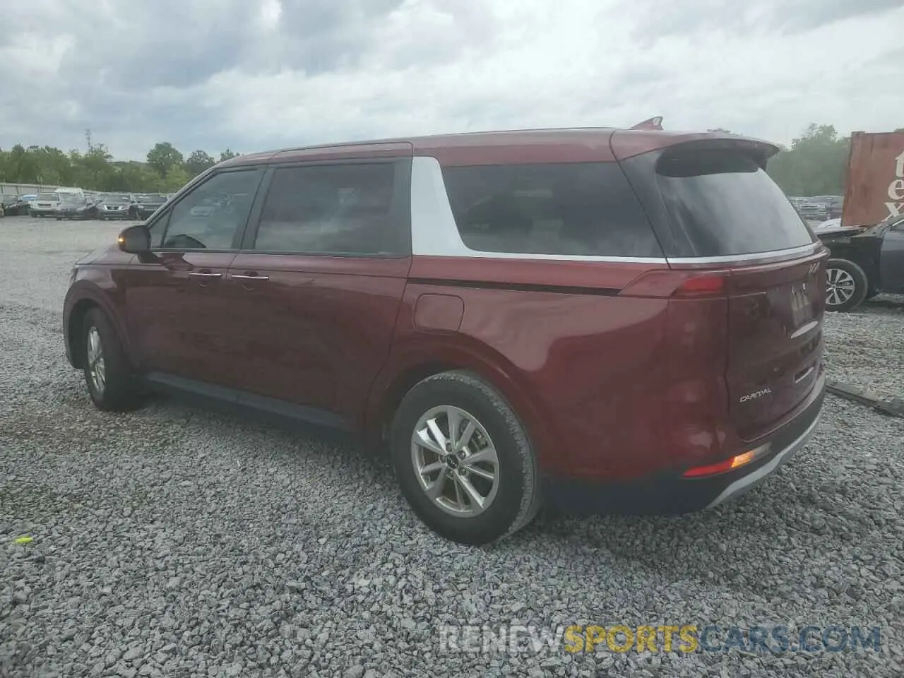 2 fotografías del automóvil dañado KNDNB4H37P6252874 KIA CARNIVAL L 2023