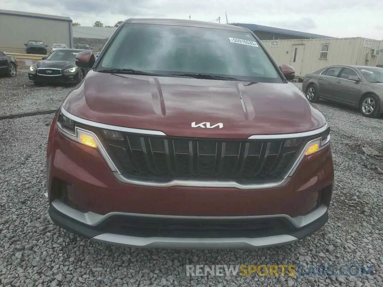 5 fotografías del automóvil dañado KNDNB4H37P6252874 KIA CARNIVAL L 2023
