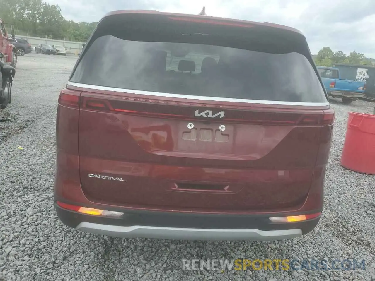 6 fotografías del automóvil dañado KNDNB4H37P6252874 KIA CARNIVAL L 2023