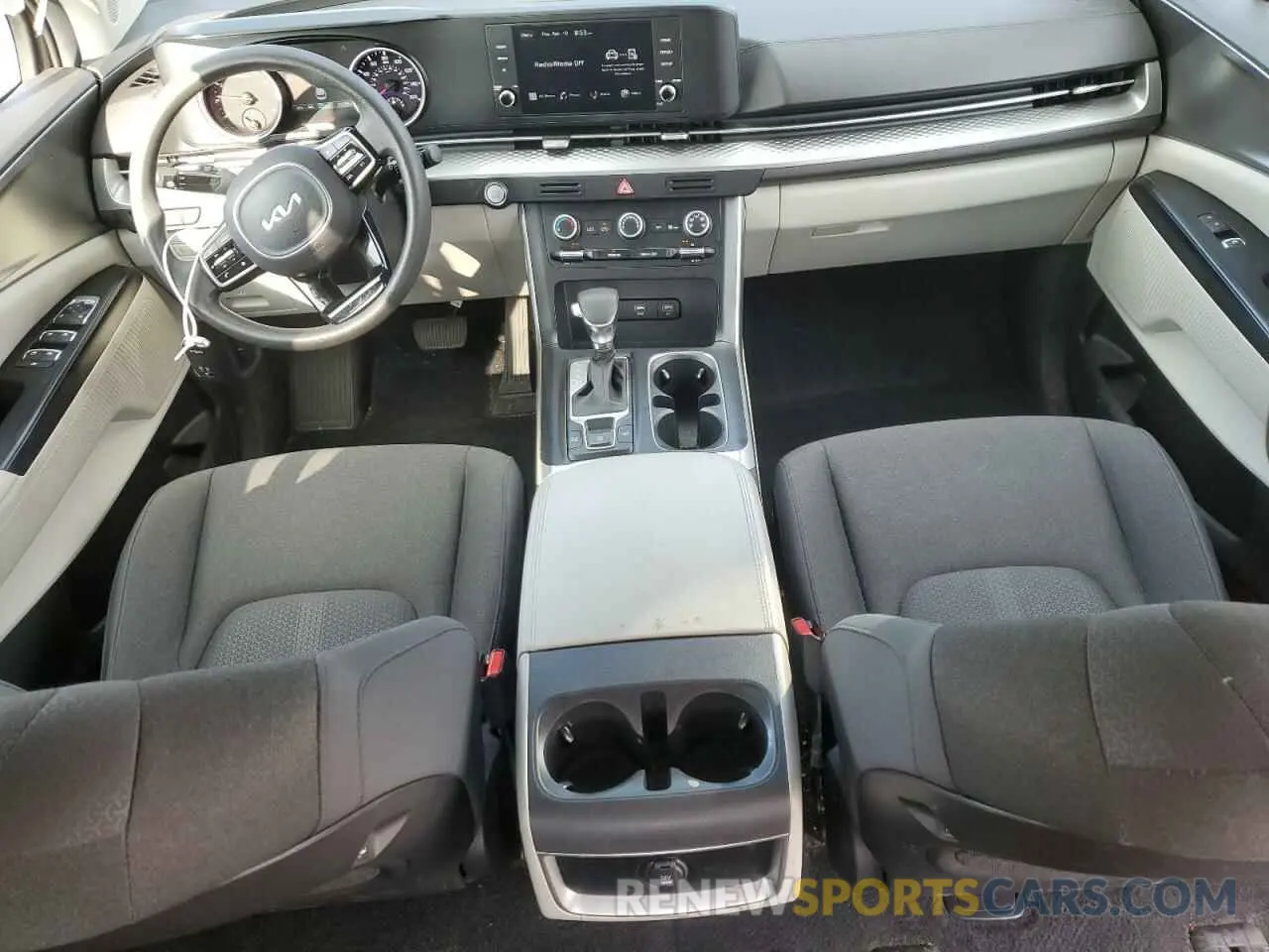 8 fotografías del automóvil dañado KNDNB4H37P6258786 KIA CARNIVAL L 2023