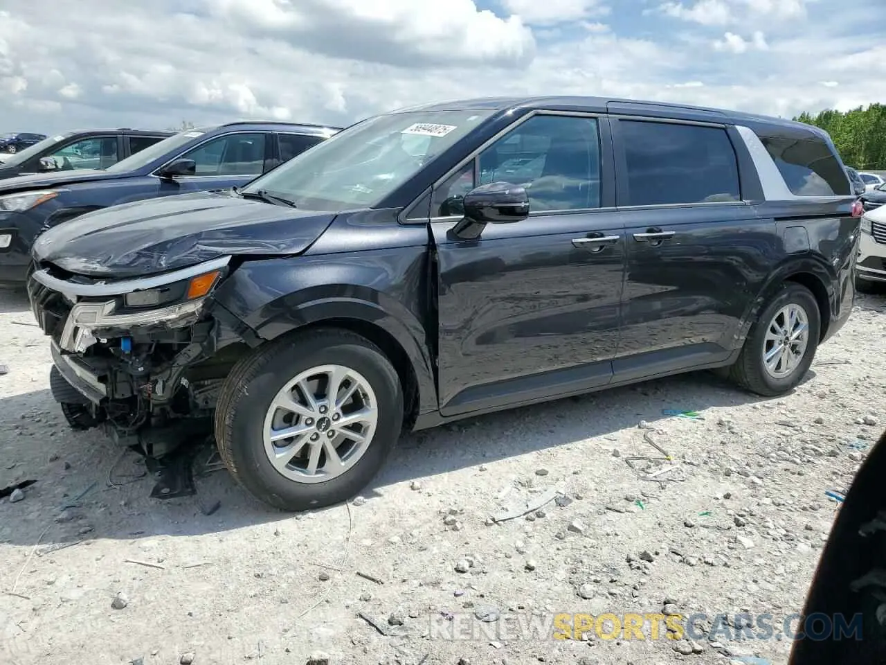 1 fotografías del automóvil dañado KNDNB4H38P6198338 KIA CARNIVAL L 2023