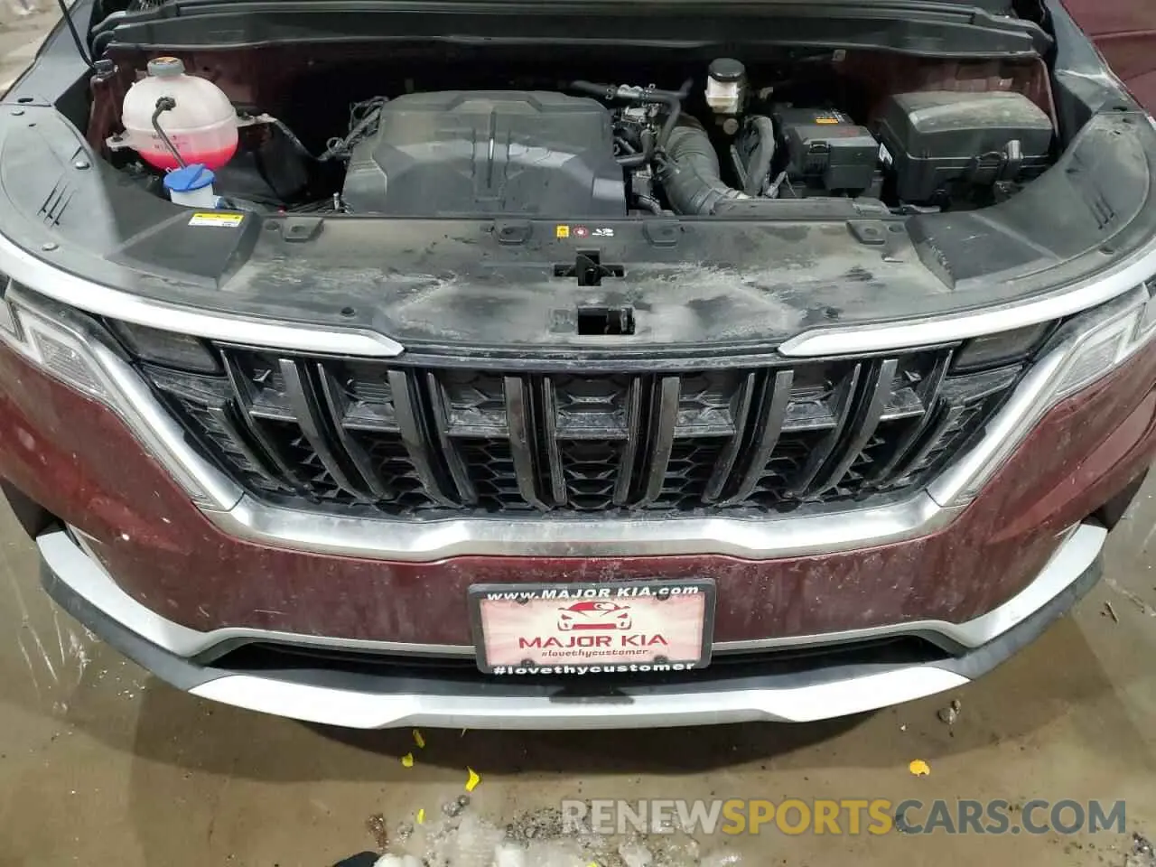12 fotografías del automóvil dañado KNDNB4H39P6227409 KIA CARNIVAL L 2023