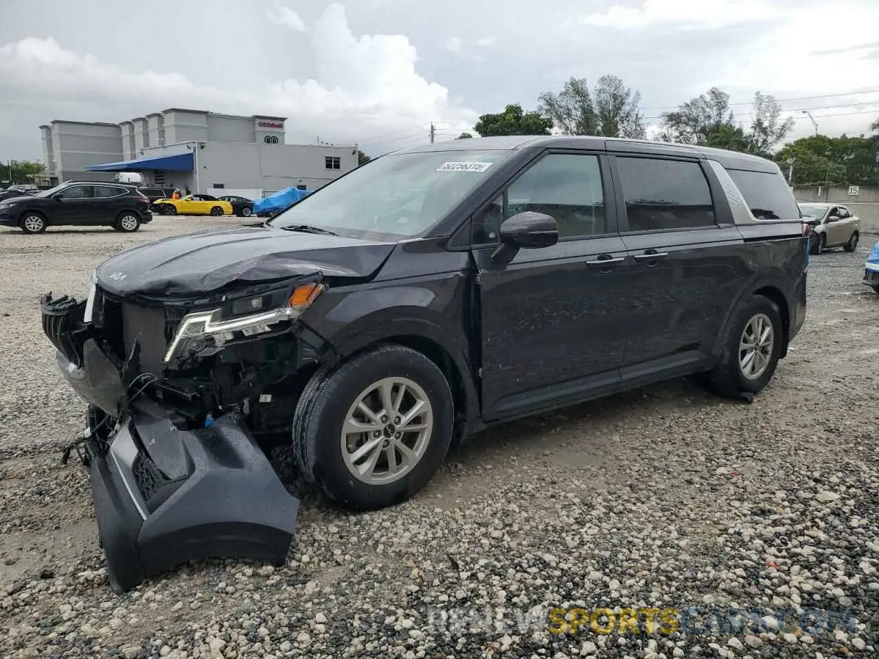 1 fotografías del automóvil dañado KNDNB4H39P6260491 KIA CARNIVAL L 2023