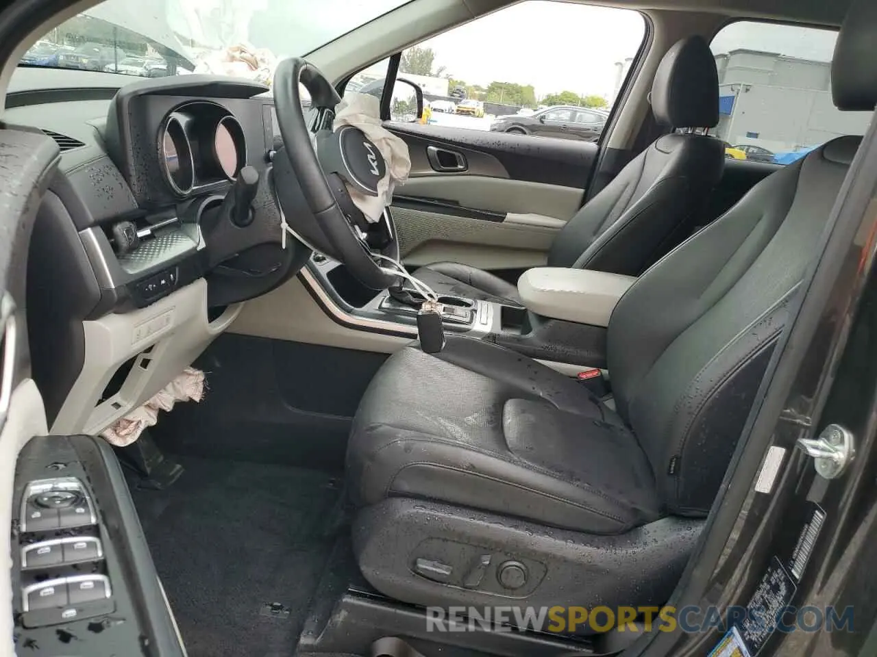 7 fotografías del automóvil dañado KNDNB4H39P6260491 KIA CARNIVAL L 2023