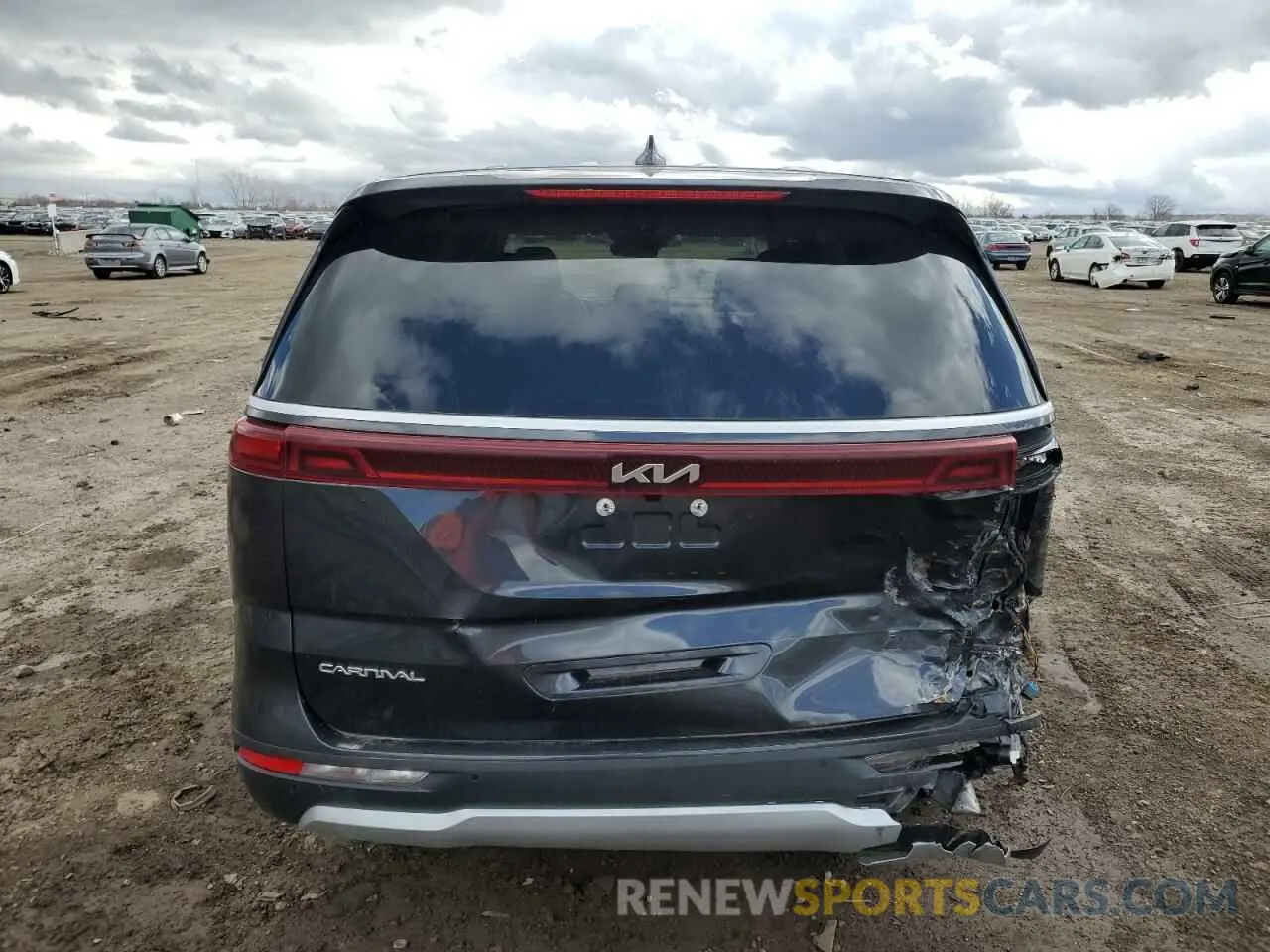 6 fotografías del automóvil dañado KNDNB4H3XP6264274 KIA CARNIVAL L 2023